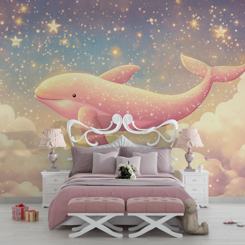 Papier peint fille classique pr...e fantaisie chambre filles