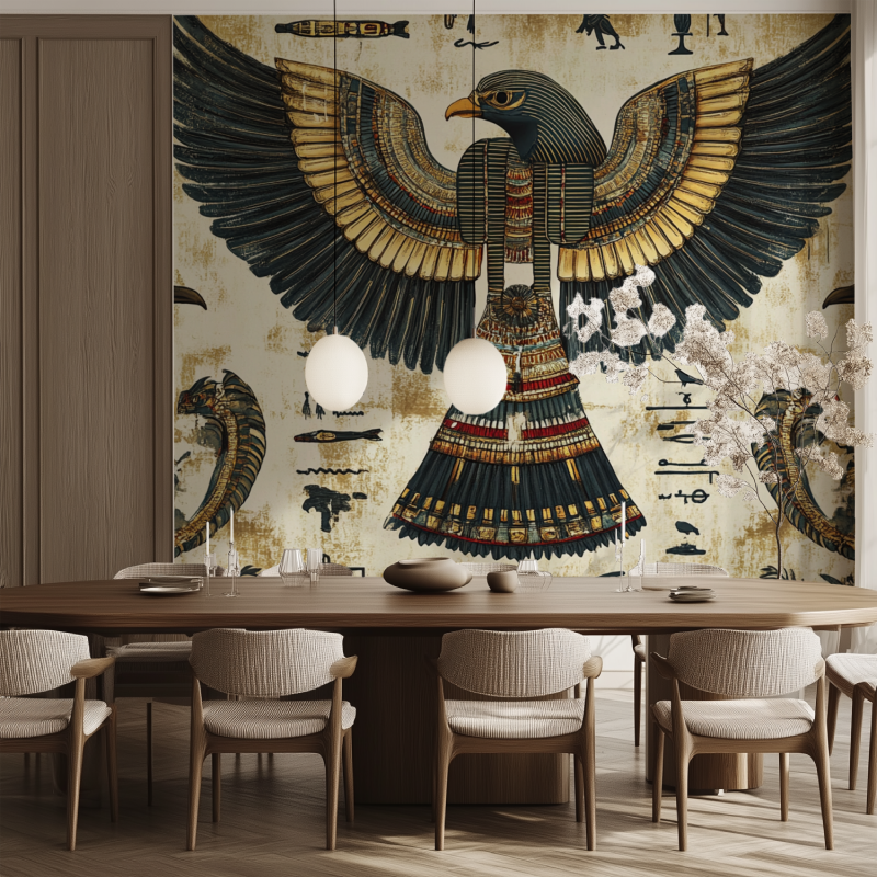 Papier peint vintage osiris salle manger tendance