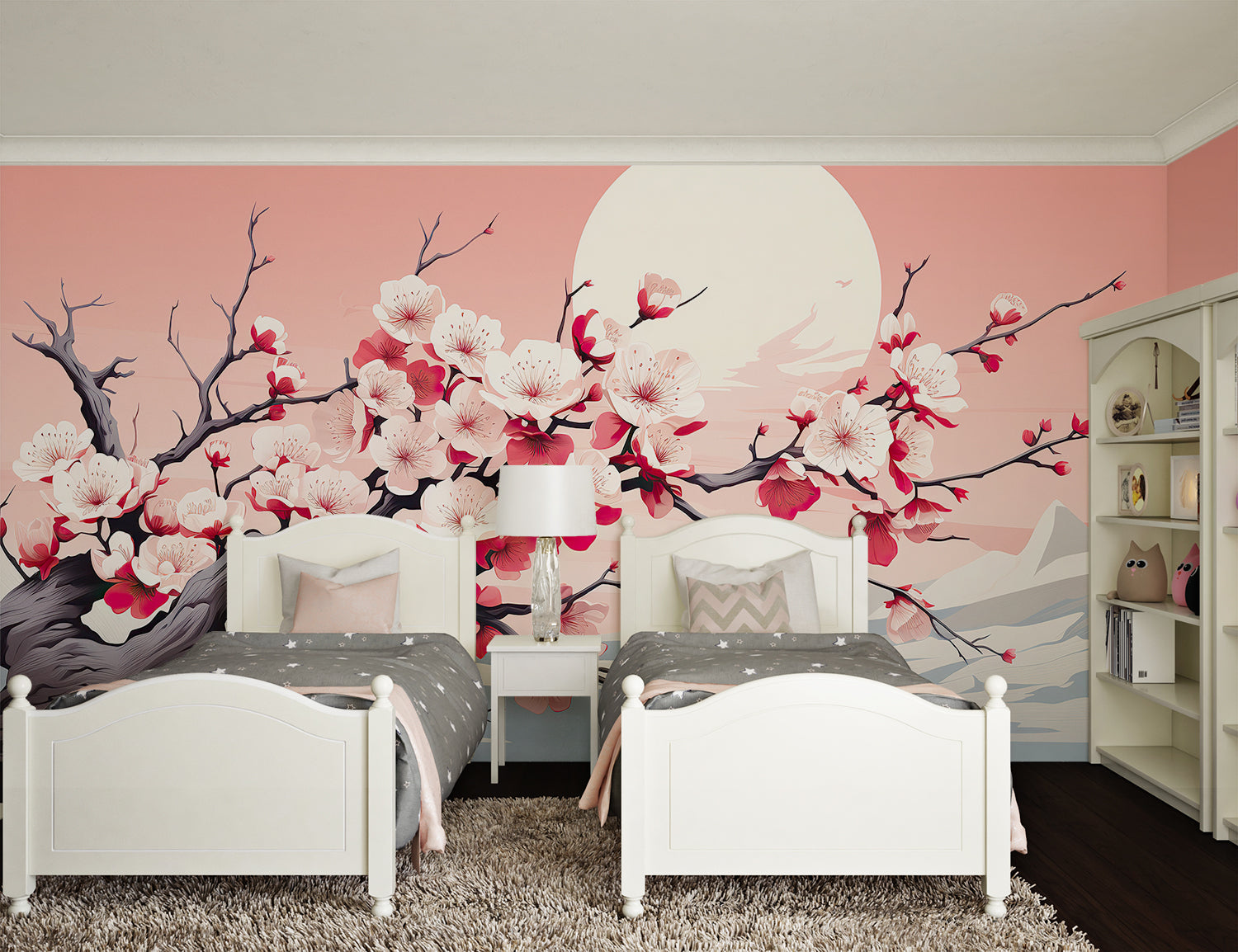 Tapisserie Vague Japonaise