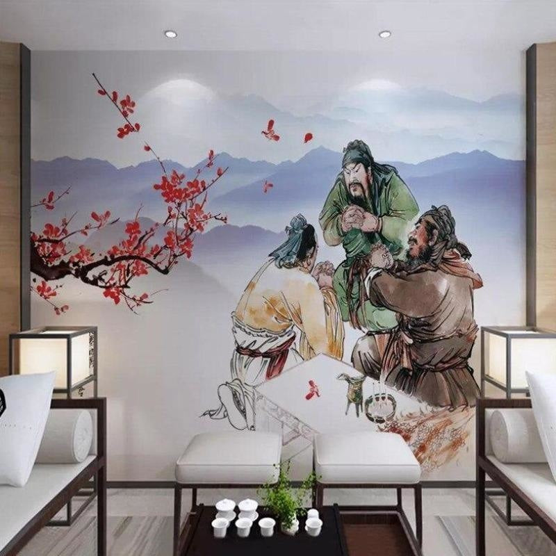 Papier Peint Japonais Ancien