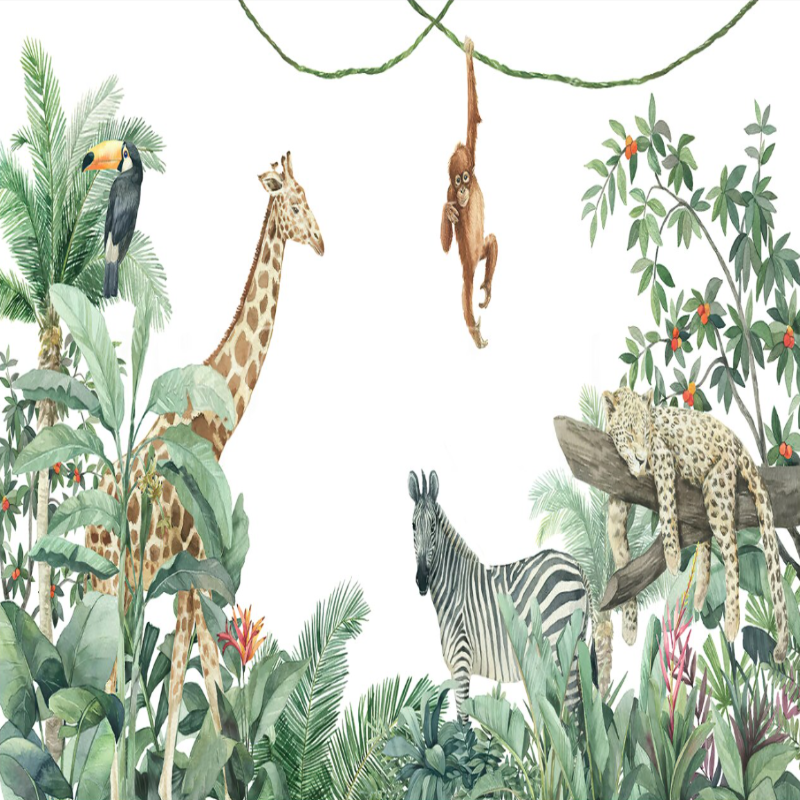Tiertapete <br/> Das ist Afrika