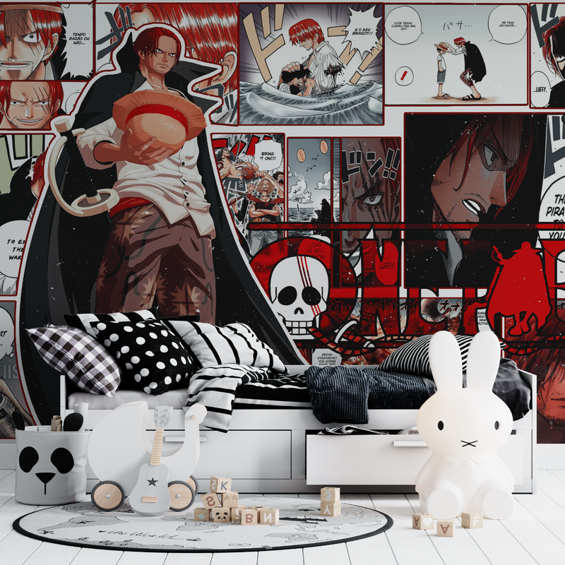 Papier Peint One Piece Shanks - tapisseries murale