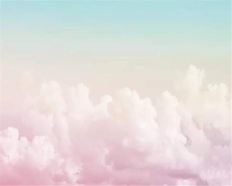 Fondo de pantalla de nube rosa