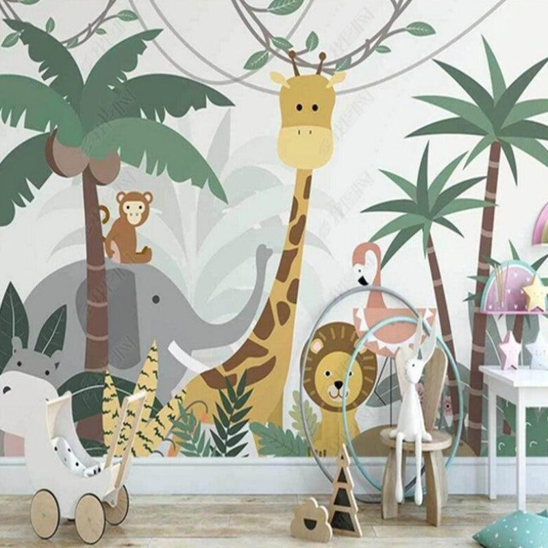 Papier Peint Animaux <br/> Jungle & Co.