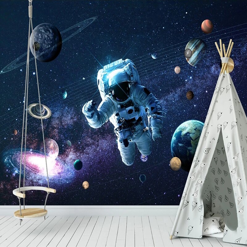 Papier Peint Espace <br/> Cosmonaute
