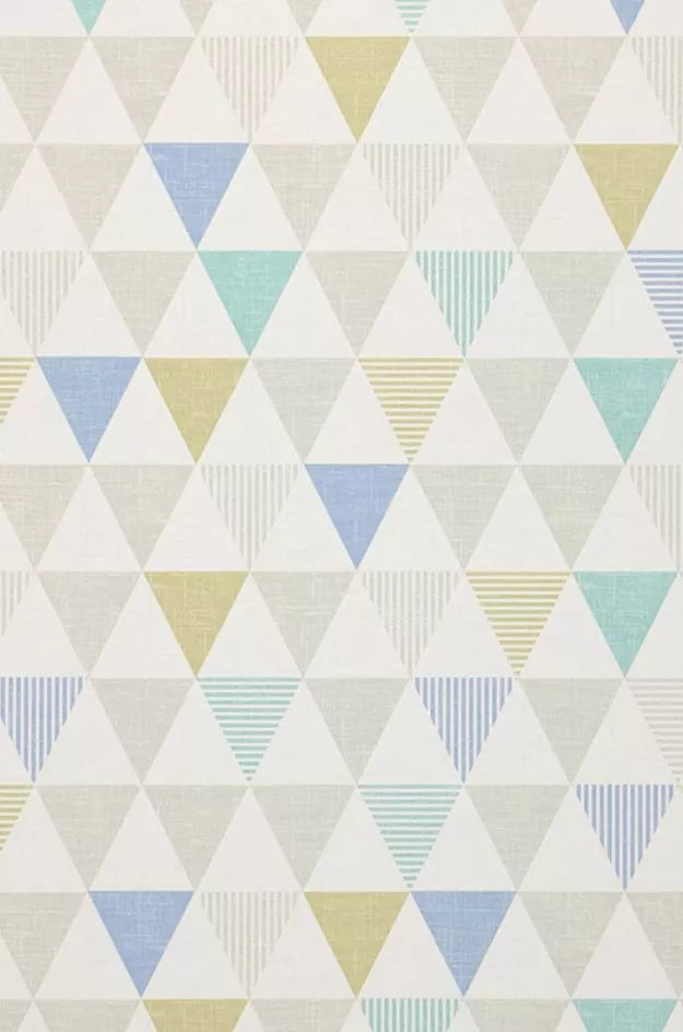 Papier Peint Scandinave Bleu et Jaune