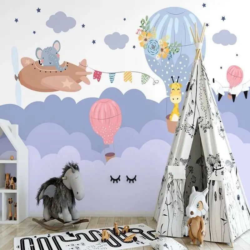 Airplane Theme Baby Room - Second Image