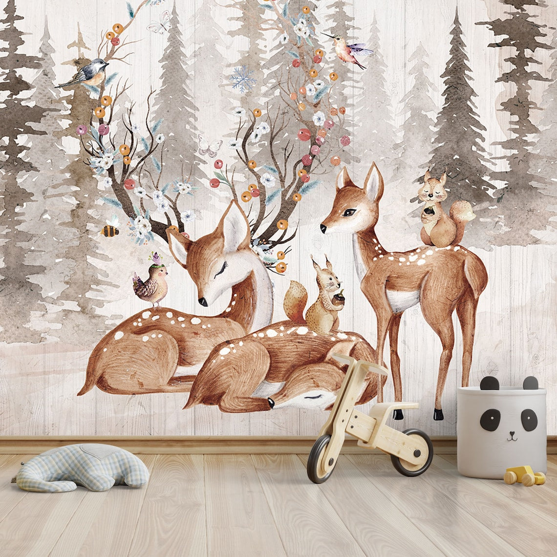 Animals Wallpaper <br/> Forest and Royal Deer - Second Image