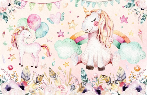 Decorazione unicorno per ragazze