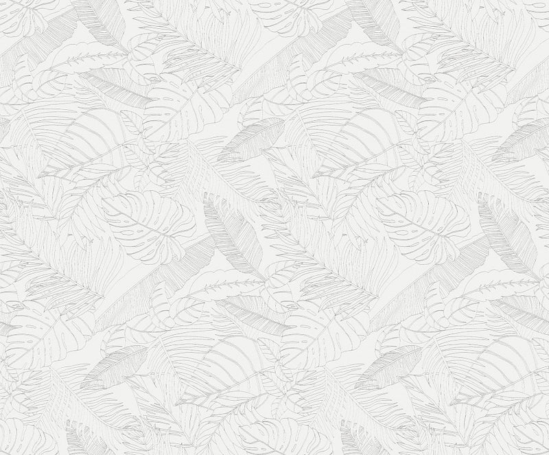 Beige White Wallpaper