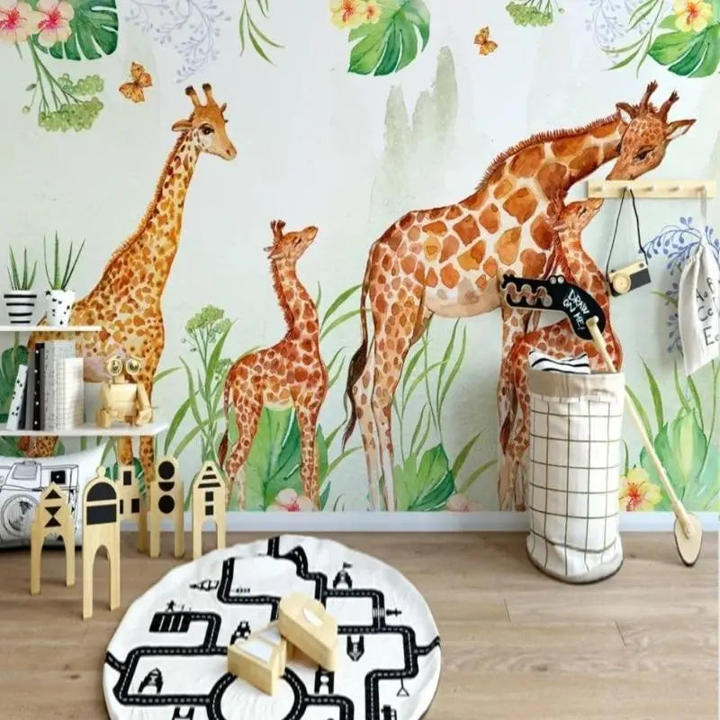 Papier Peint Animaux Girafes