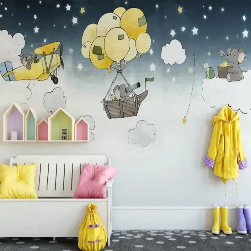 Papier Peint Avion Chambre Enfants