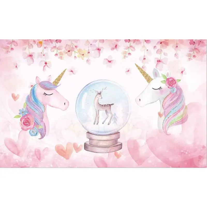 Unicorn Girls Bedroom Wallpaper - Second Image