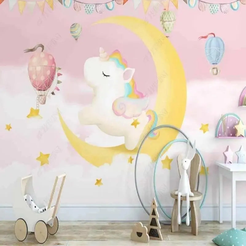 Papier Peint Chambre Licorne Bébé