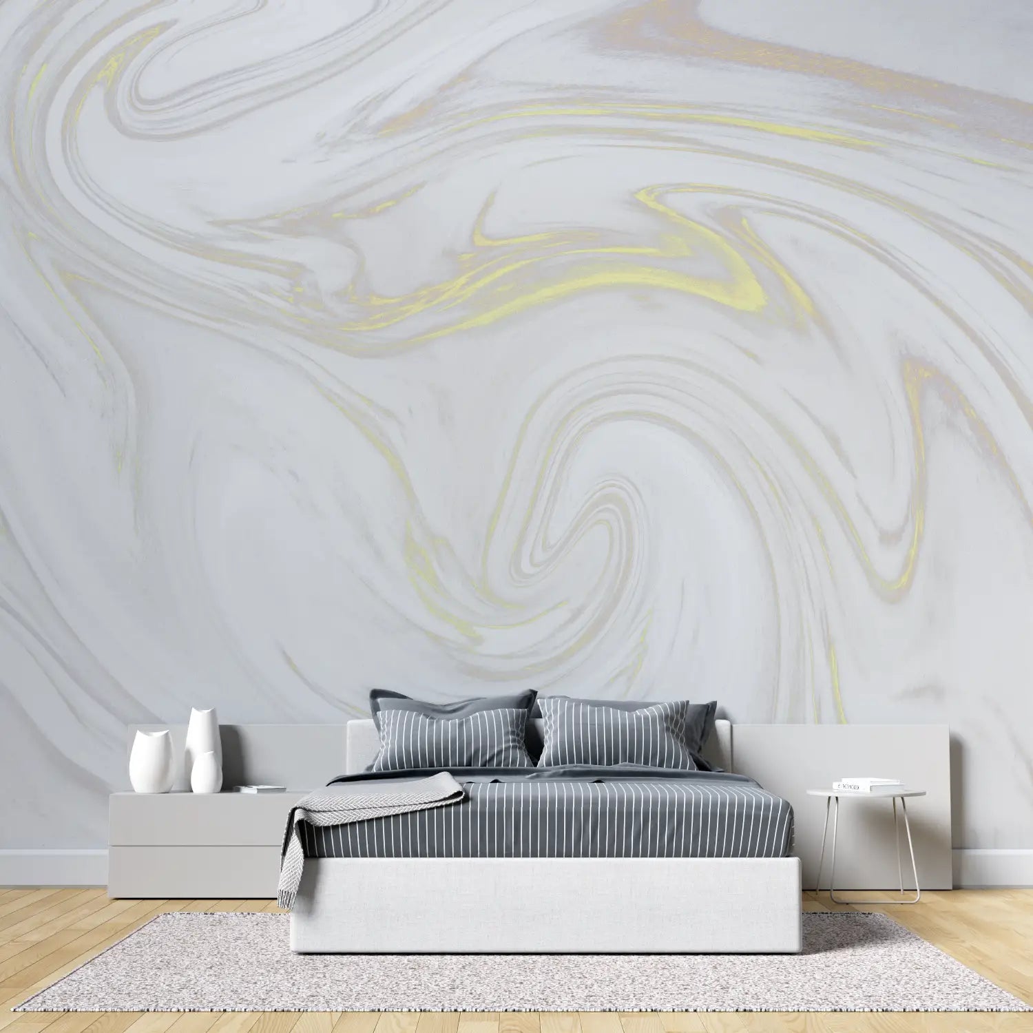 Gold Marble Effect Wallpaper - Second Image