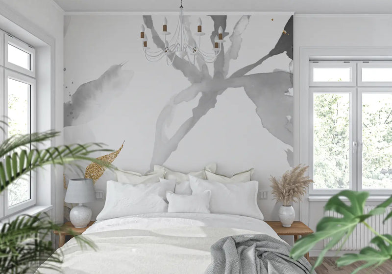 Papier Peint Gris Salon - tendance mur