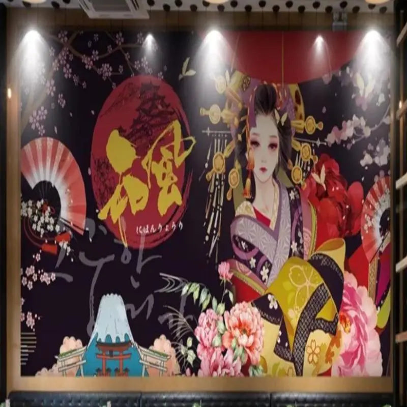Papier Peint Japonais Geisha Inspiration