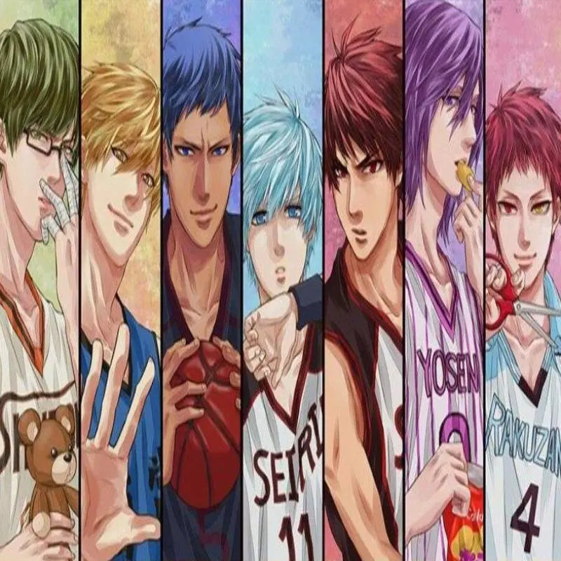 Papier Peint Japonais Manga Basketball Team