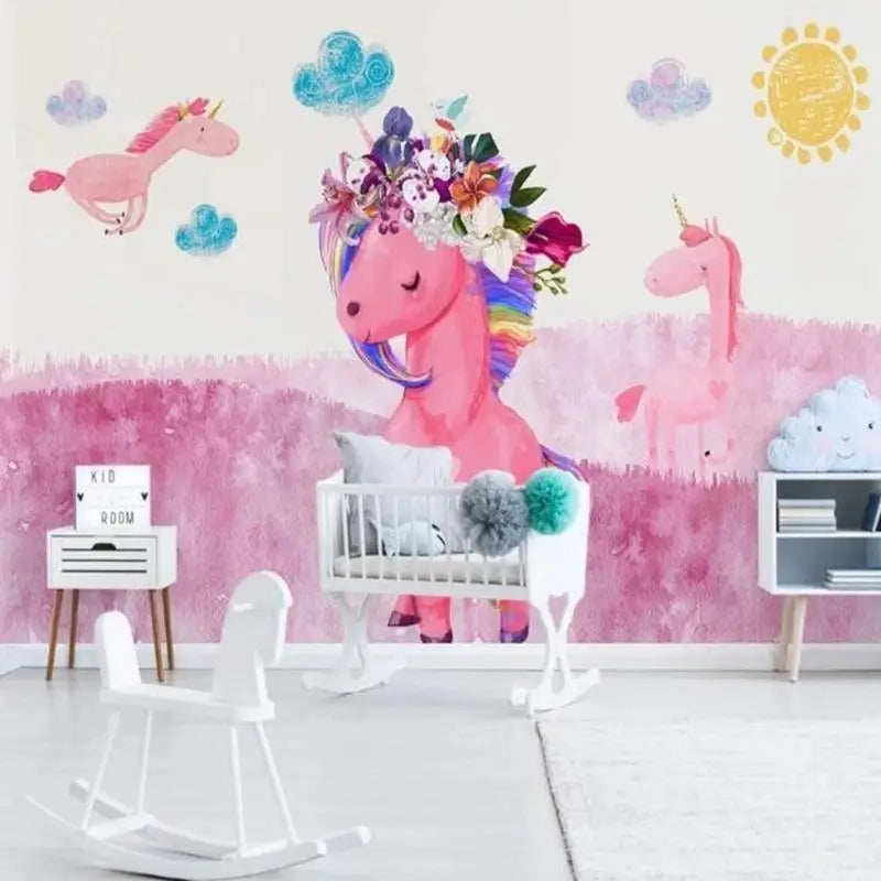 Papier Peint Motif Licorne