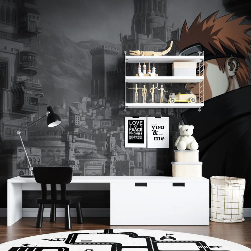 Papier Peint Naruto Uzumaki Nagato - chambre garçon lit