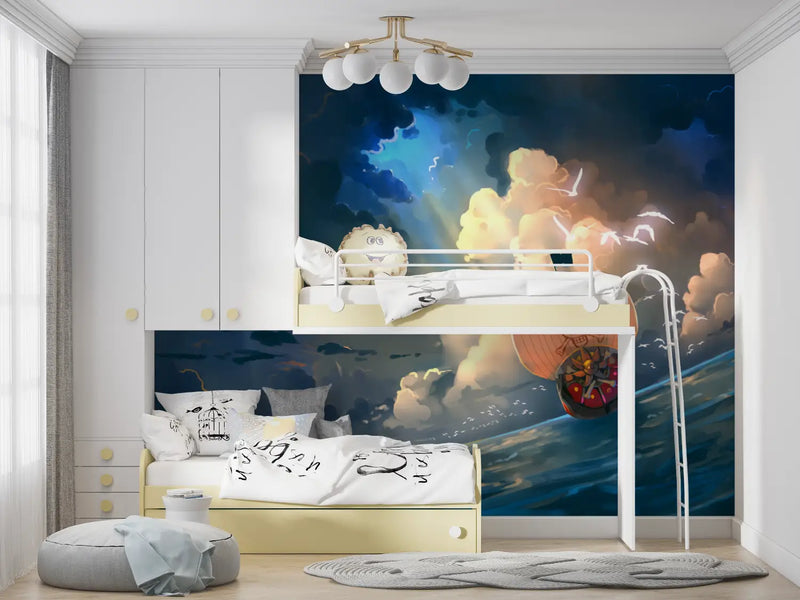 Papier Peint One Piece Bateau - pano anime