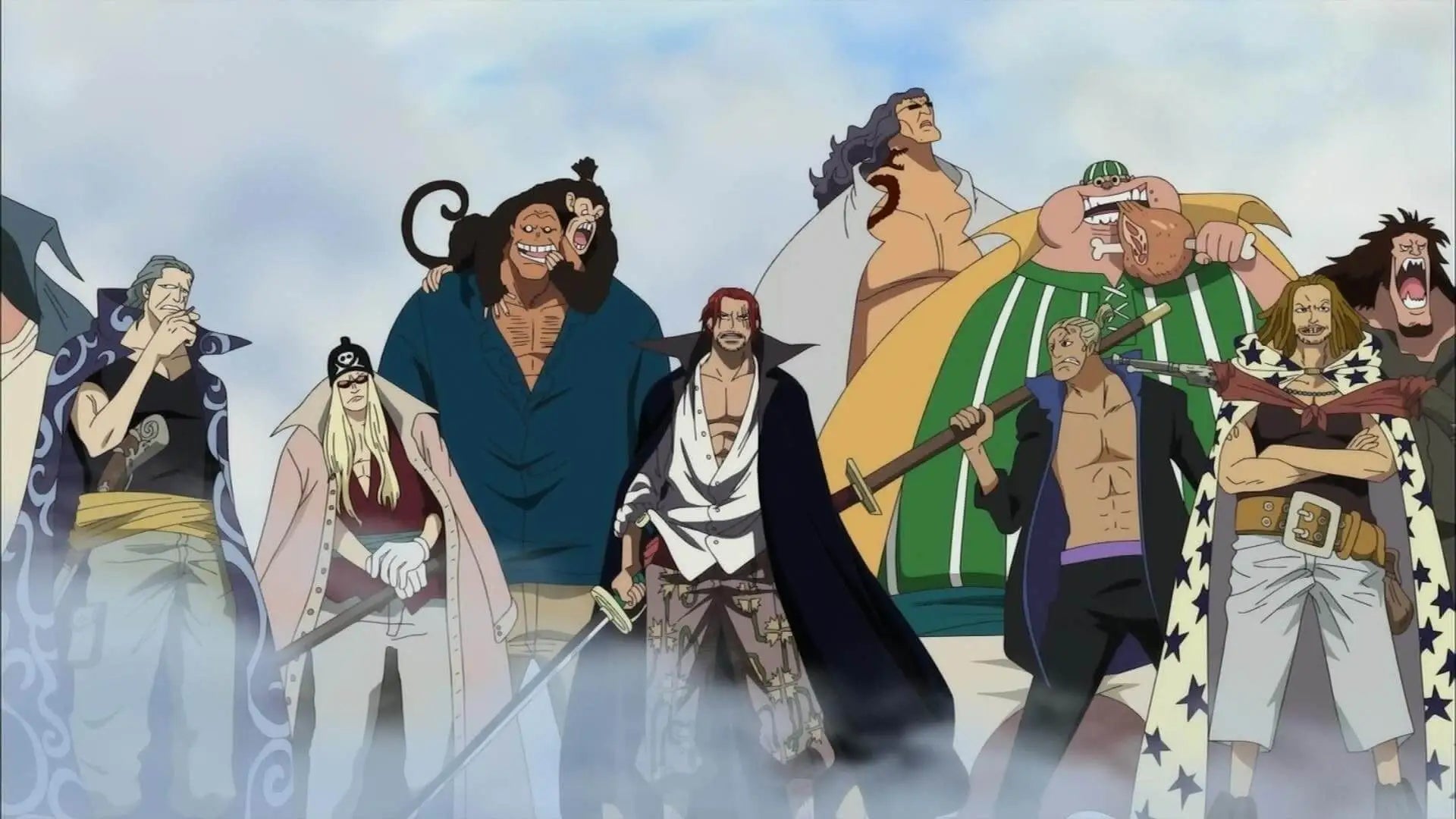 Papier Peint One Piece Équipage De Shanks