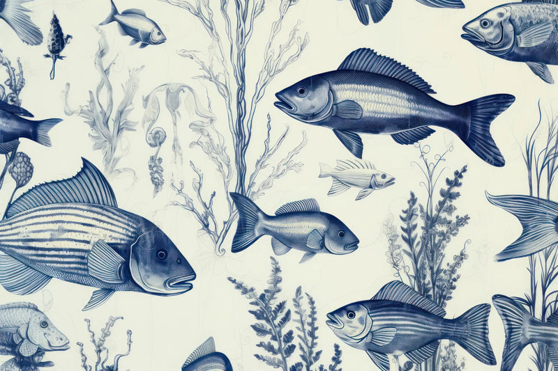 Blue Fish Wallpaper