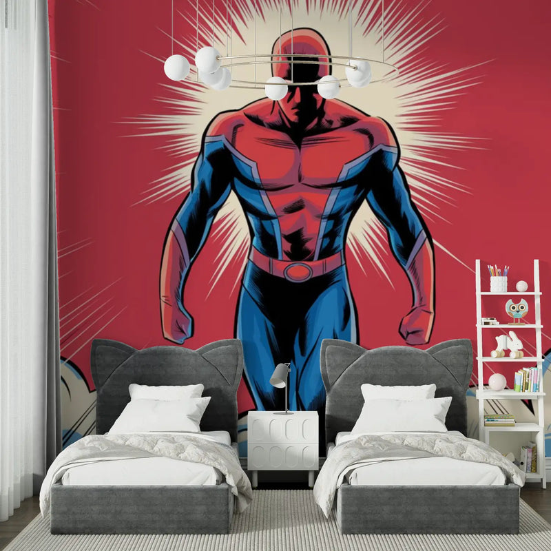 Papier Peint Spiderman Vieux Comicbook - chambre spiderman