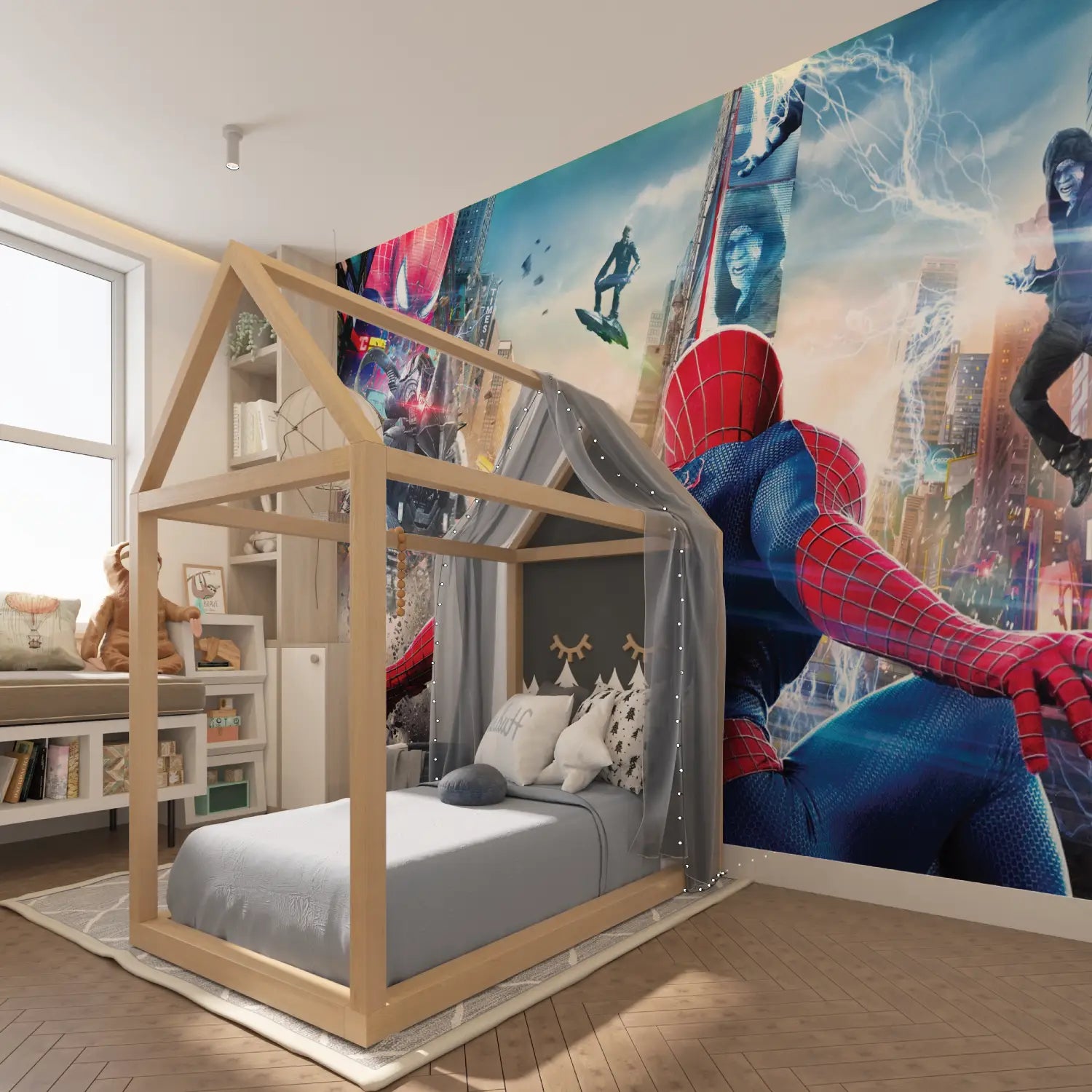 Papier Peint The Amazing Spiderman 2 - tapisserie garçon