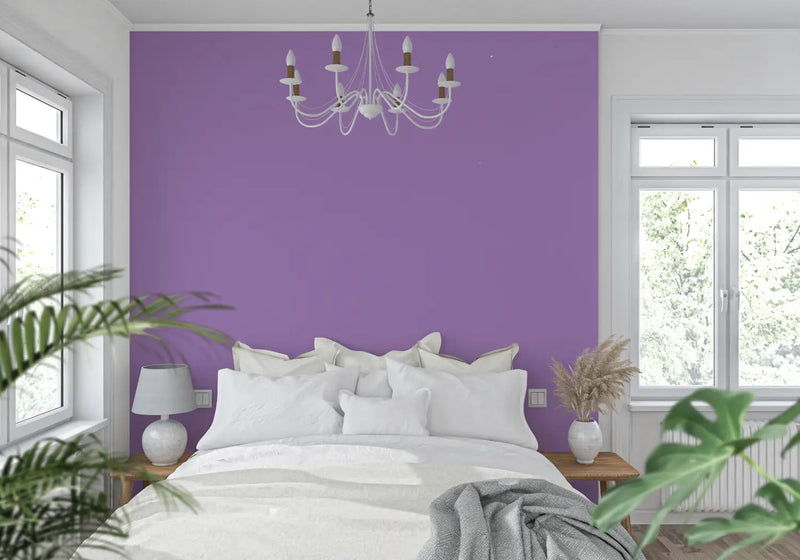 Papier Peint Violet Pastel - tendance mur