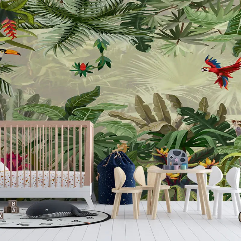 Papier Peint Foret Tropicale