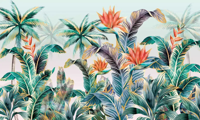 Papier Peint Nature Tropical