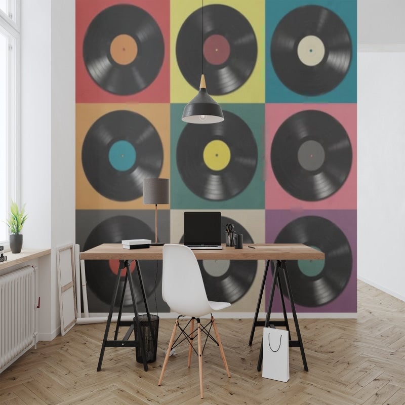 Disco in vinile per decorazione da parete - Second Image