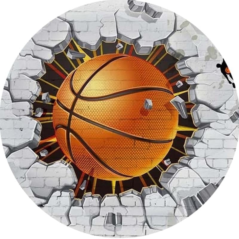 Papier Peint Basket Basket Ball 3D