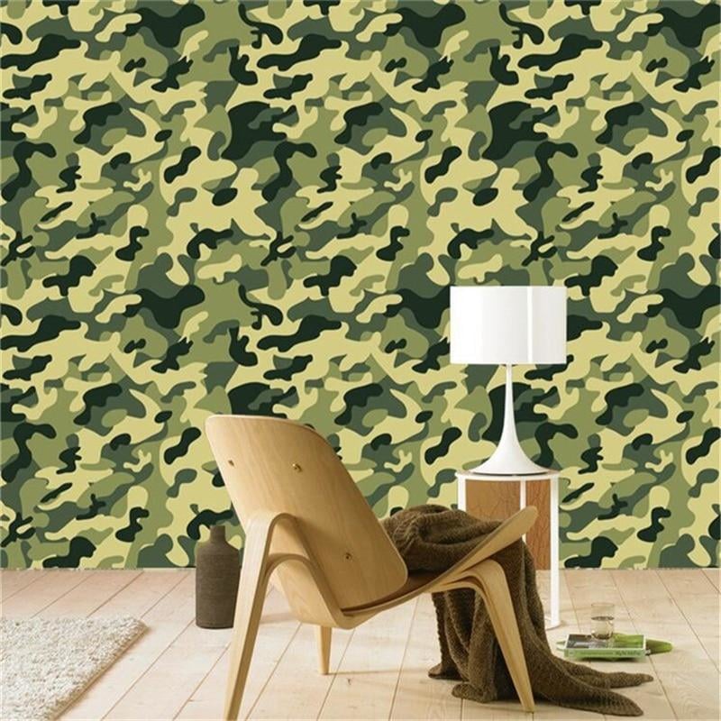 Papier Peint Camouflage Militaire