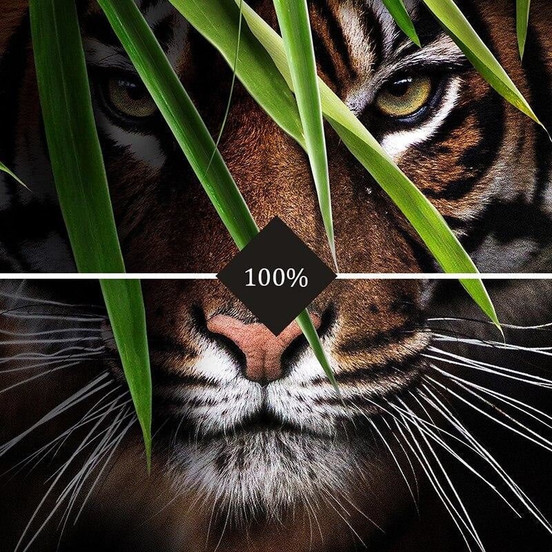 Papier Peint Jungle Tigre