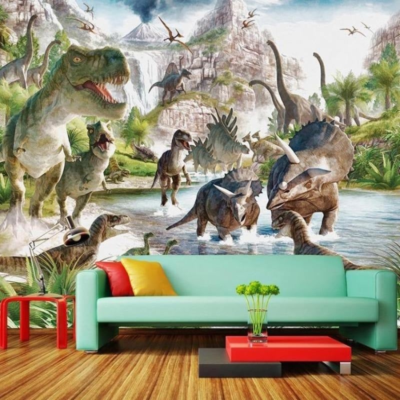 Papier Peint Panoramique Dinosaure