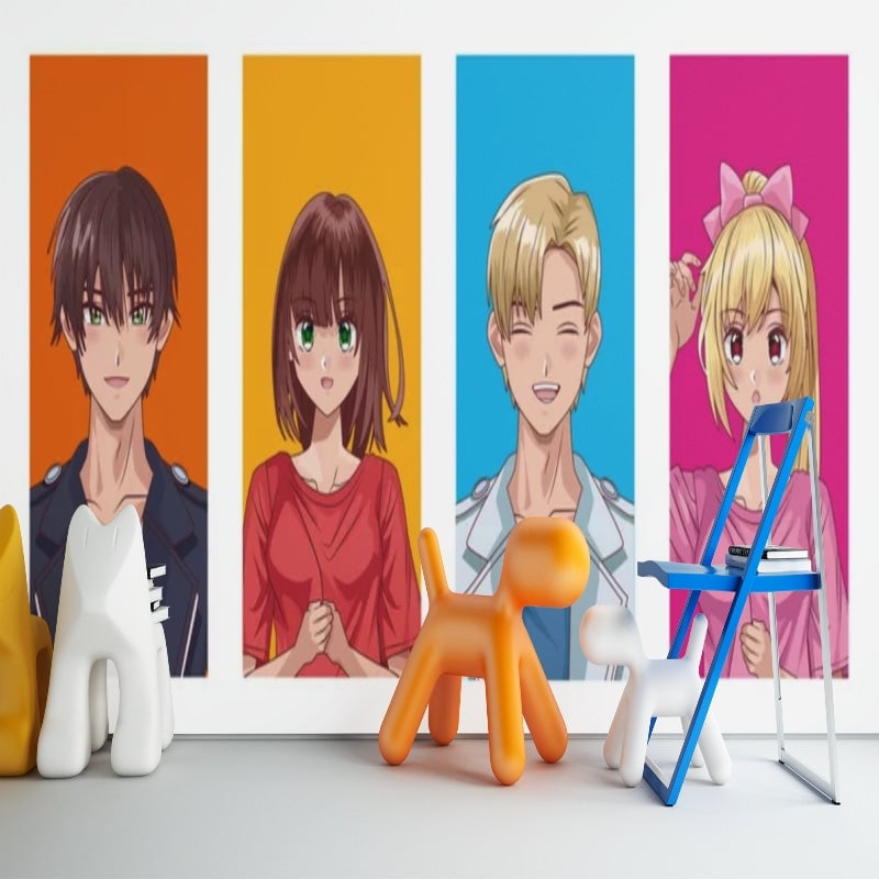 Papier Peint Panoramique Manga