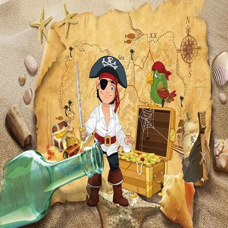Papier Peint Pirate Jack le Pirate