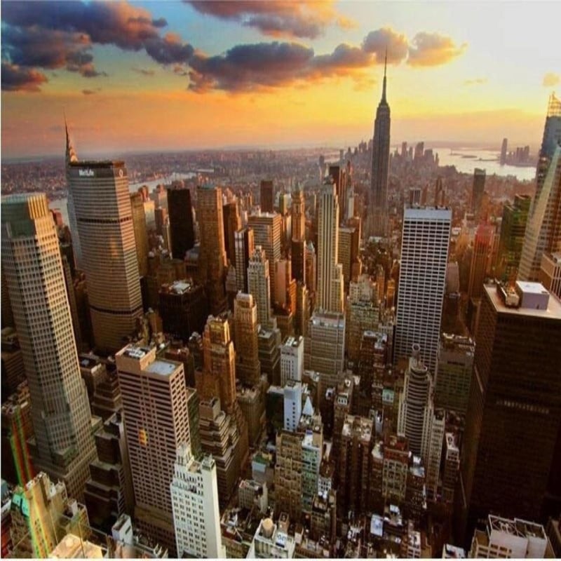 Papier Peint Vue Panoramique New York