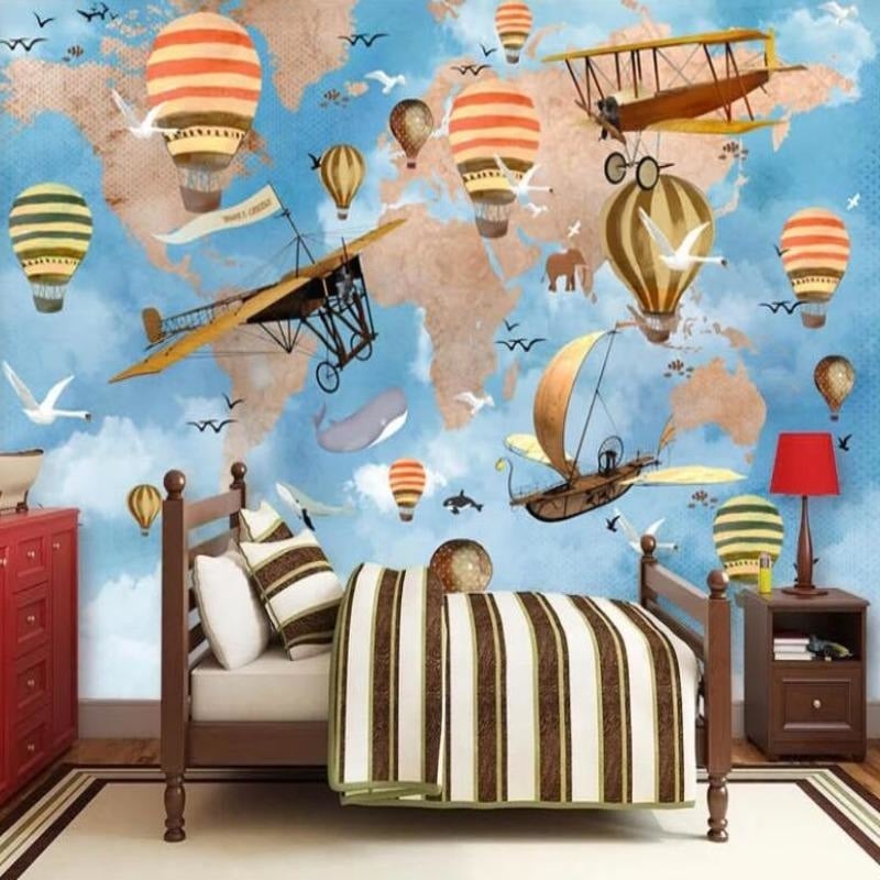 World Map Tapestry - Second Image