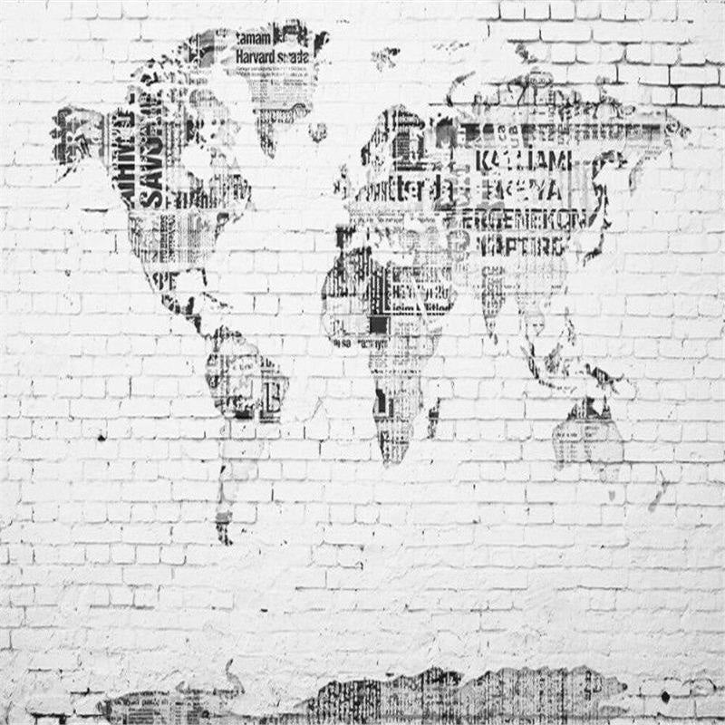 Tapisserie Murale Carte du Monde